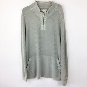 Carbon 2 Cobalt Mens Sweater XL 1/4 zip